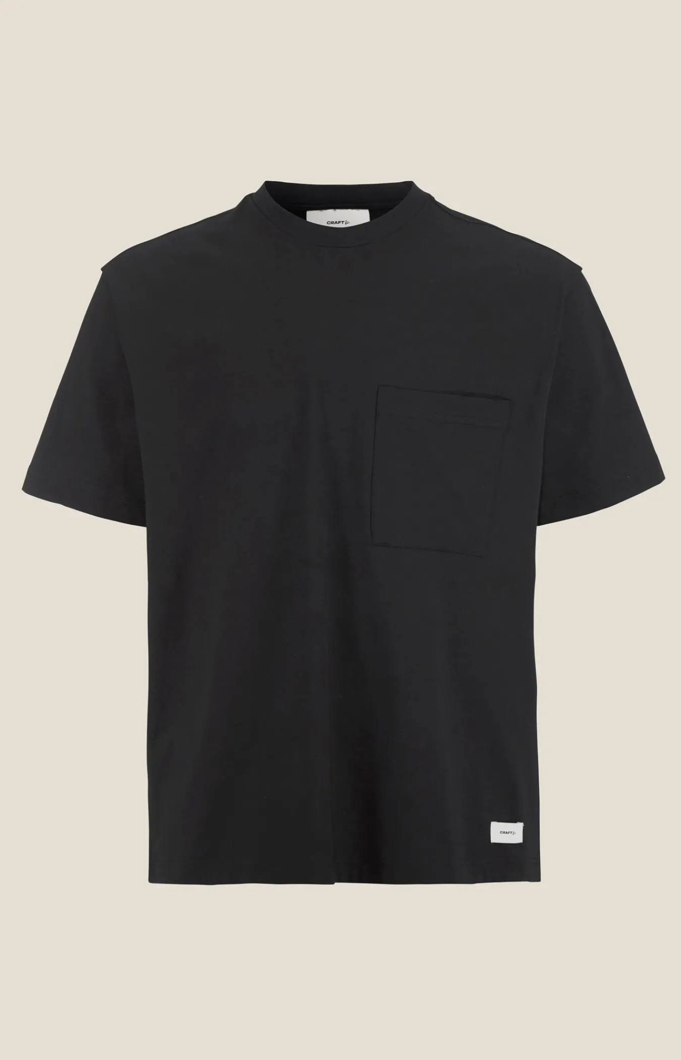 T-Skjorter & Singleter|Trening>Craft Sportswear Collective Relaxed Ss Tee M Black