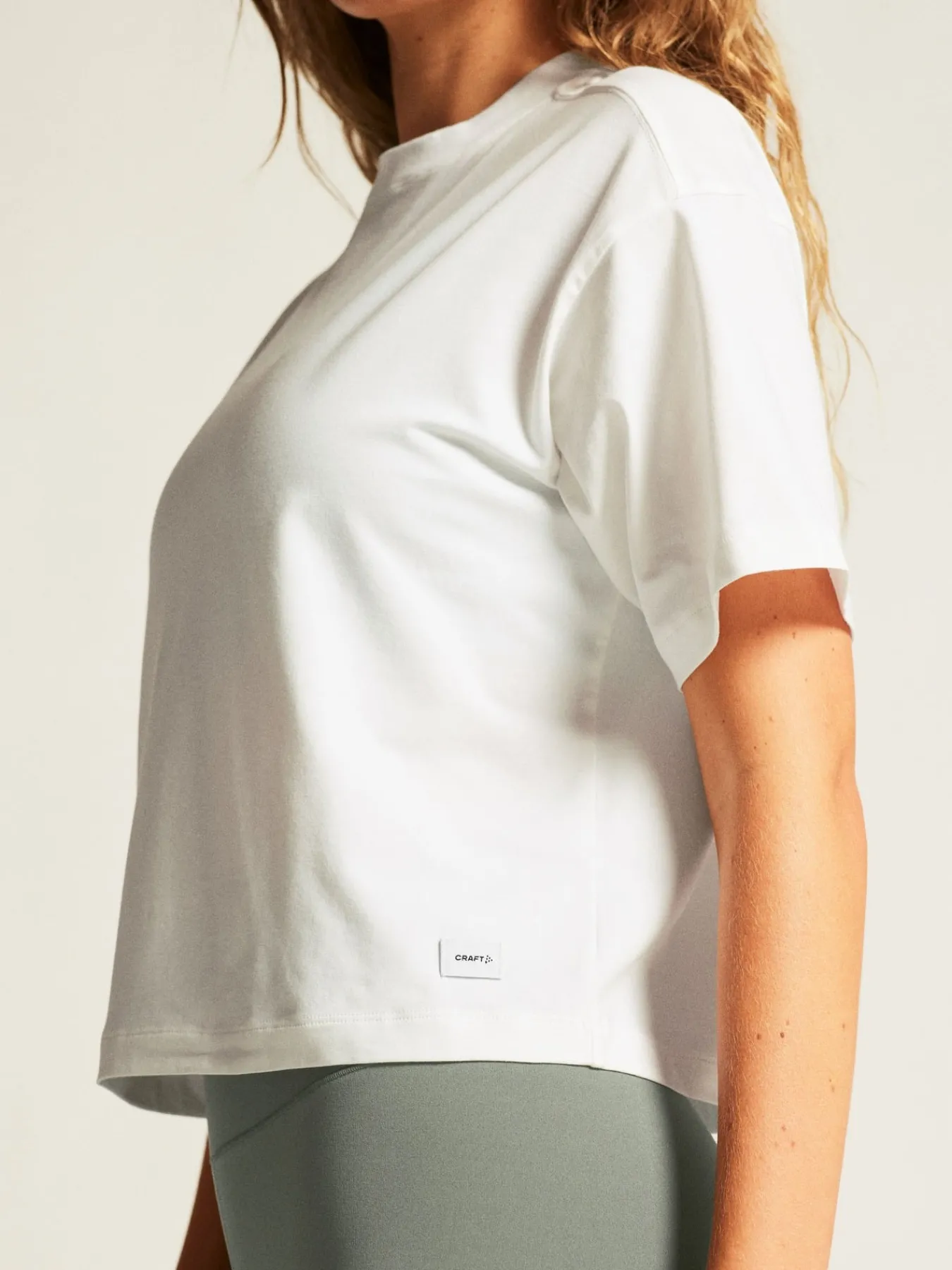 T-Skjorter & Singleter|Trening>Craft Sportswear Collective Relaxed Ss Tee W White