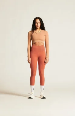Gensere|Trening>Craft Sportswear Collective Rib Cropped Ls Top W Syrup