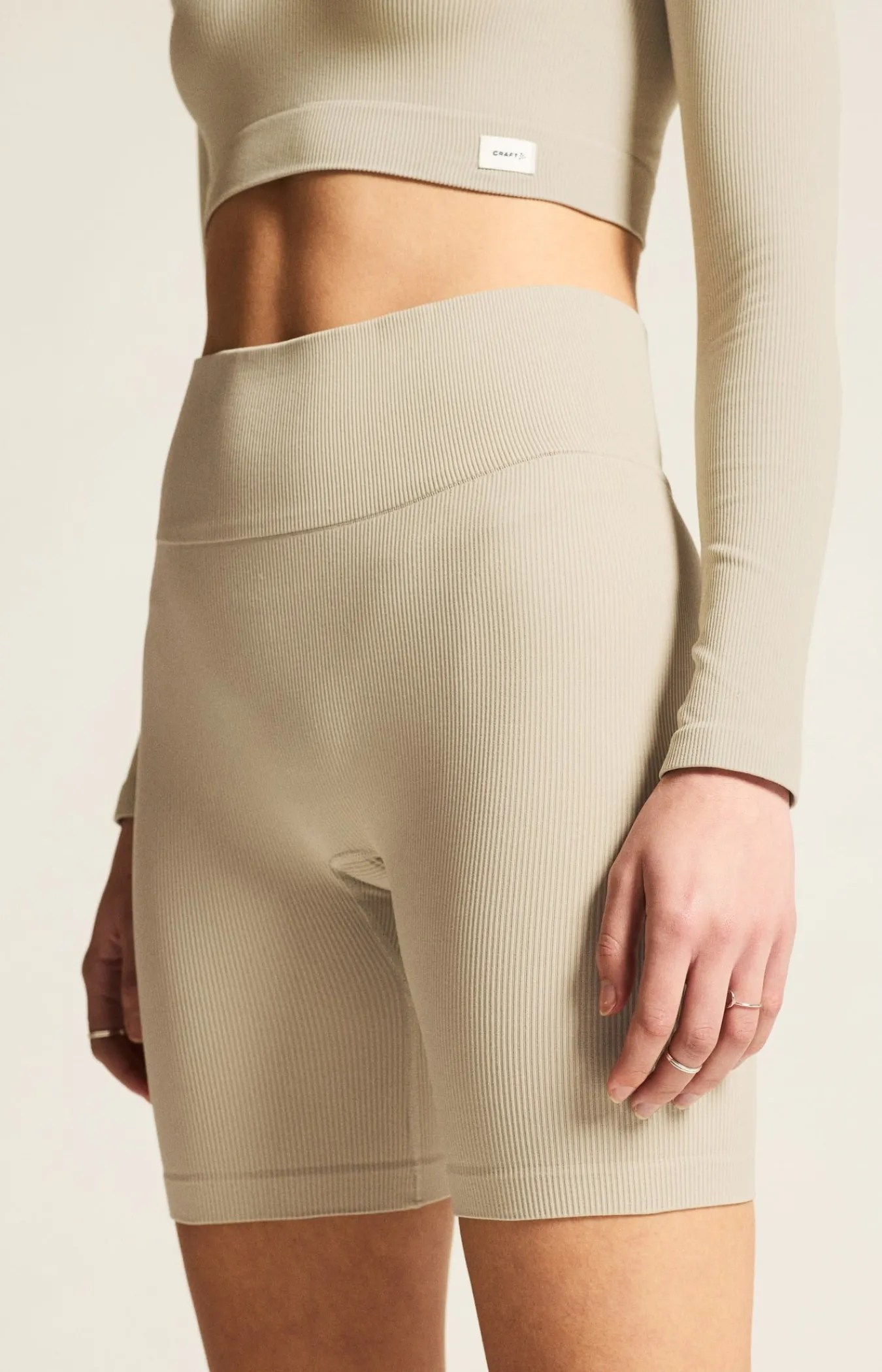 Tights|Trening>Craft Sportswear Collective Rib Short Tights W Hay