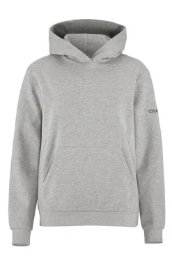 Gensere>Craft Sportswear Community 2.0 Hoodie W Grey melange