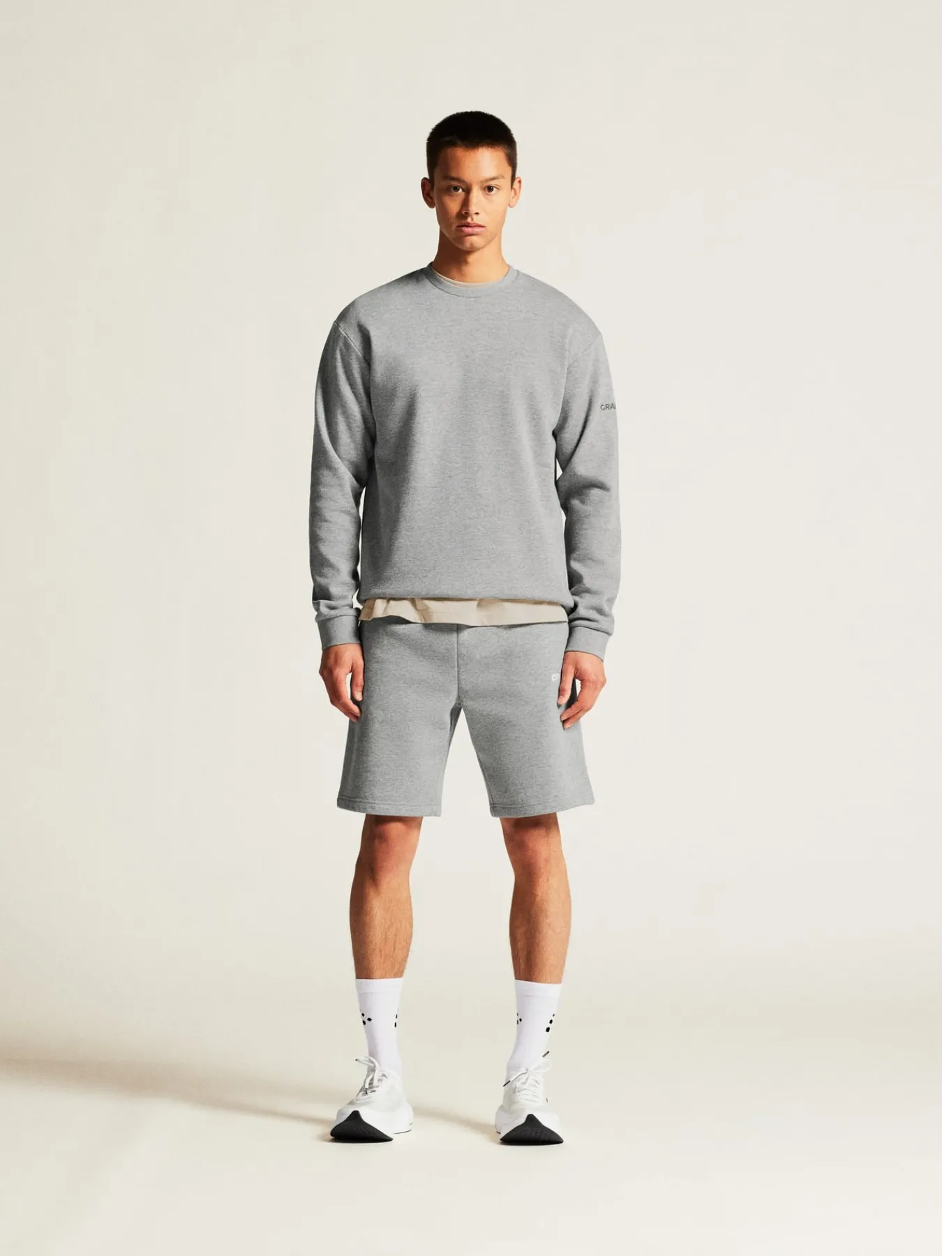 Gensere>Craft Sportswear Community 2.0 R Neck M Grey melange