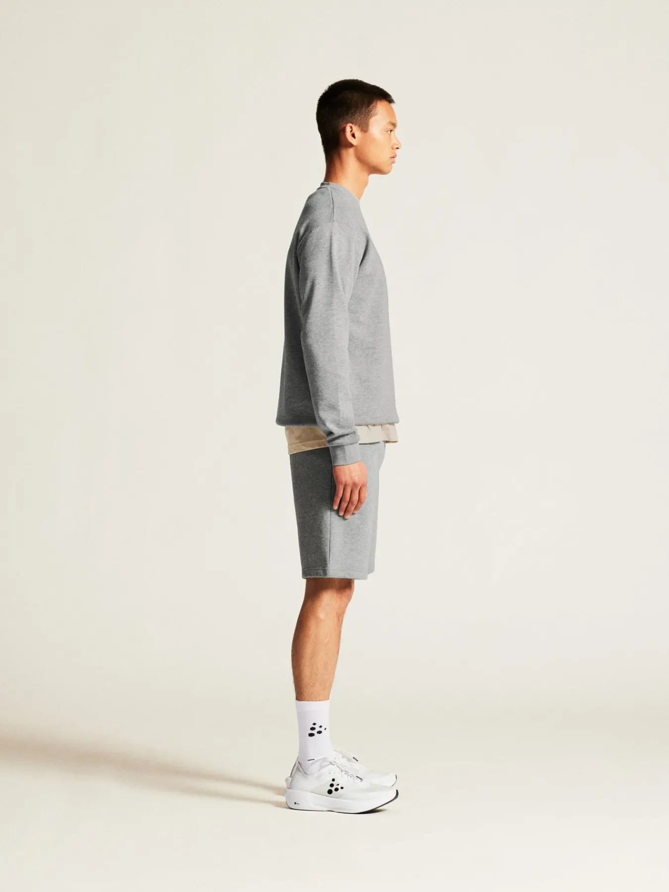 Gensere>Craft Sportswear Community 2.0 R Neck M Grey melange