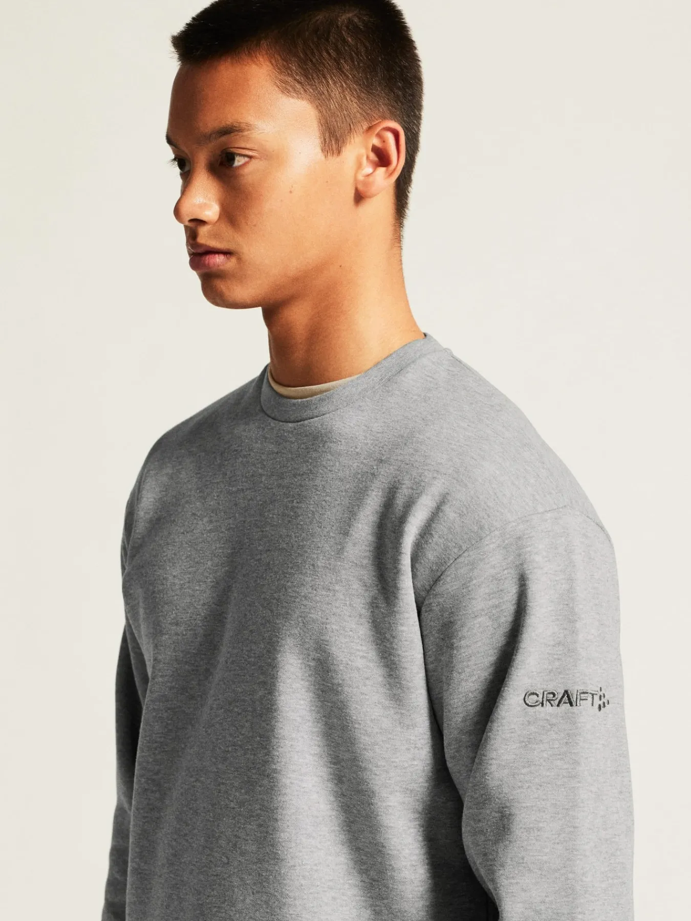 Gensere>Craft Sportswear Community 2.0 R Neck M Grey melange