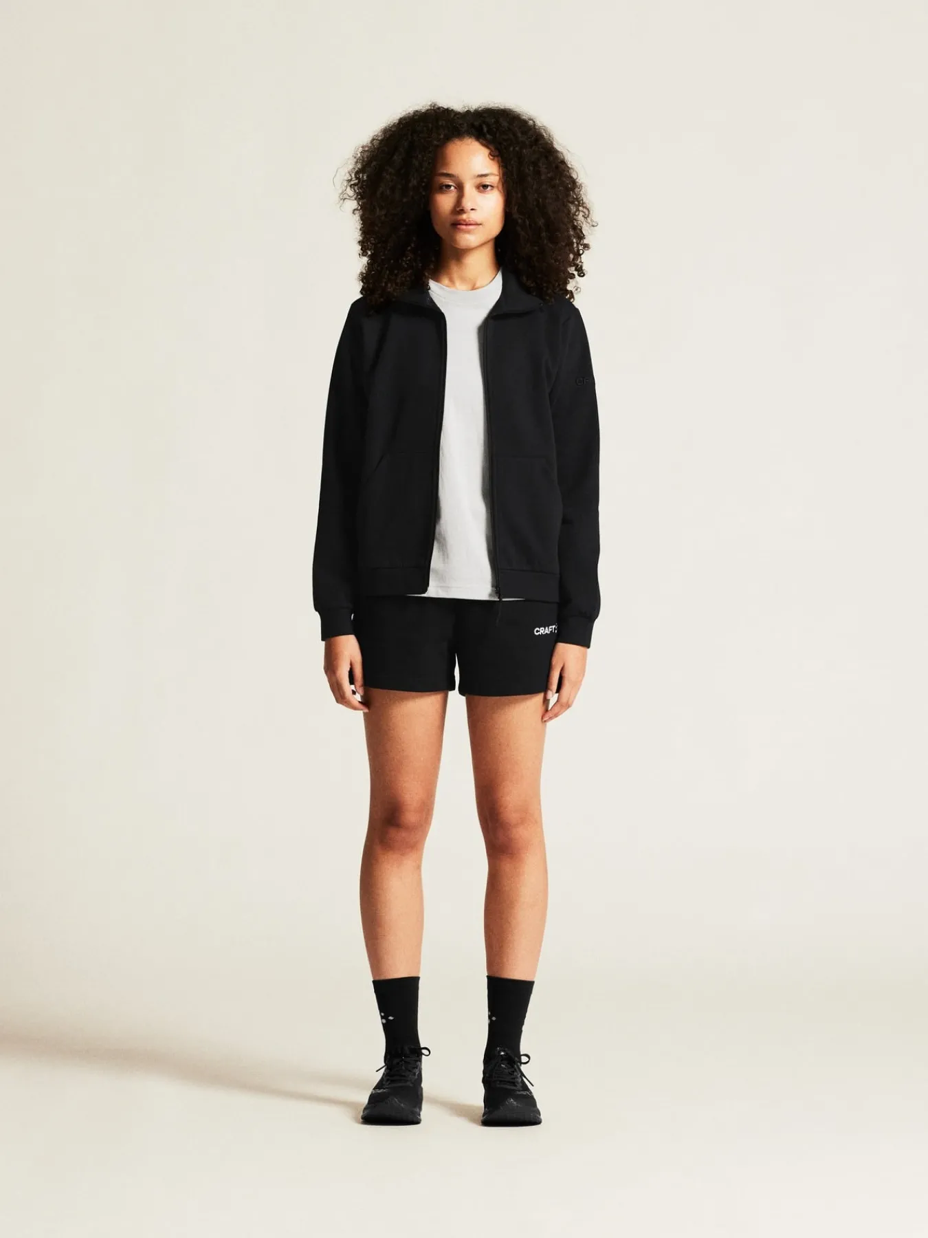 Gensere>Craft Sportswear Community 2.0 Zip Jkt W Black