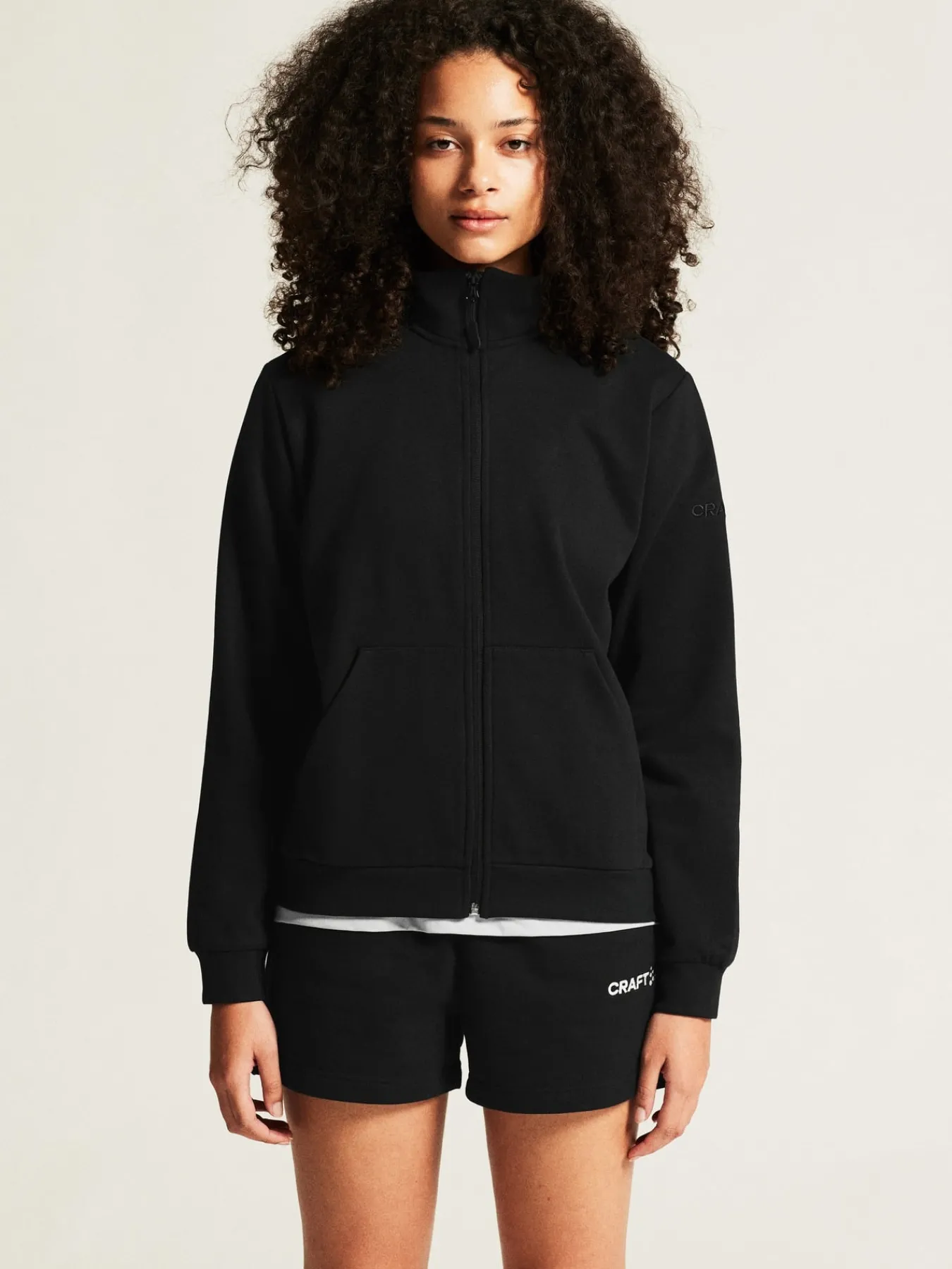 Gensere>Craft Sportswear Community 2.0 Zip Jkt W Black