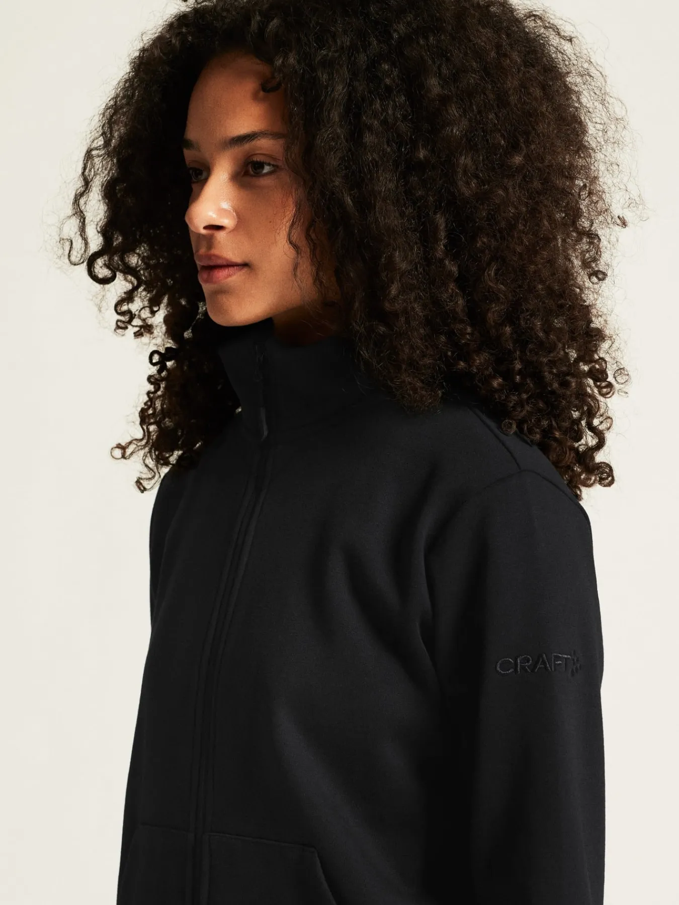 Gensere>Craft Sportswear Community 2.0 Zip Jkt W Black