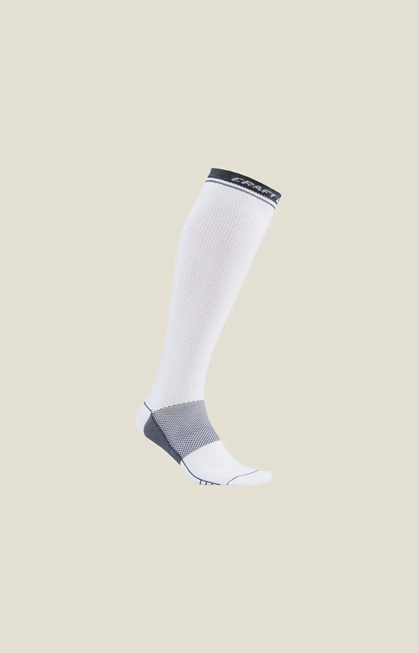 Sokker|Sokker>Craft Sportswear Compression Sock WHITE / GRANITE