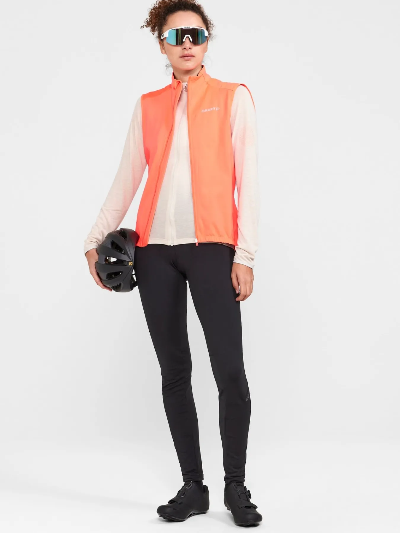 Gensere|Sykling>Craft Sportswear Core Bike Essence Wool LS Jersey W Plaster-Melange