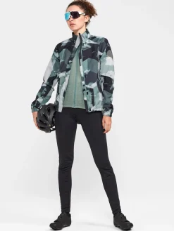 Gensere|Sykling>Craft Sportswear Core Bike Essence Wool LS Jersey W Thyme-Melange