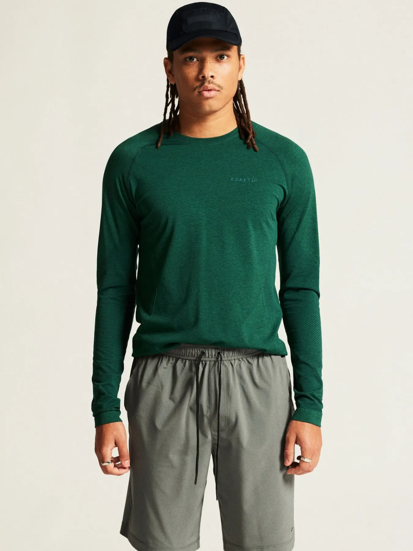 T-Skjorter & Singleter|Ull- & Superundertøy>Craft Sportswear CORE Dry Active Comfort Ls M Biome