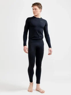 T-Skjorter & Singleter|Ull- & Superundertøy>Craft Sportswear CORE Dry Active Comfort Ls M Black