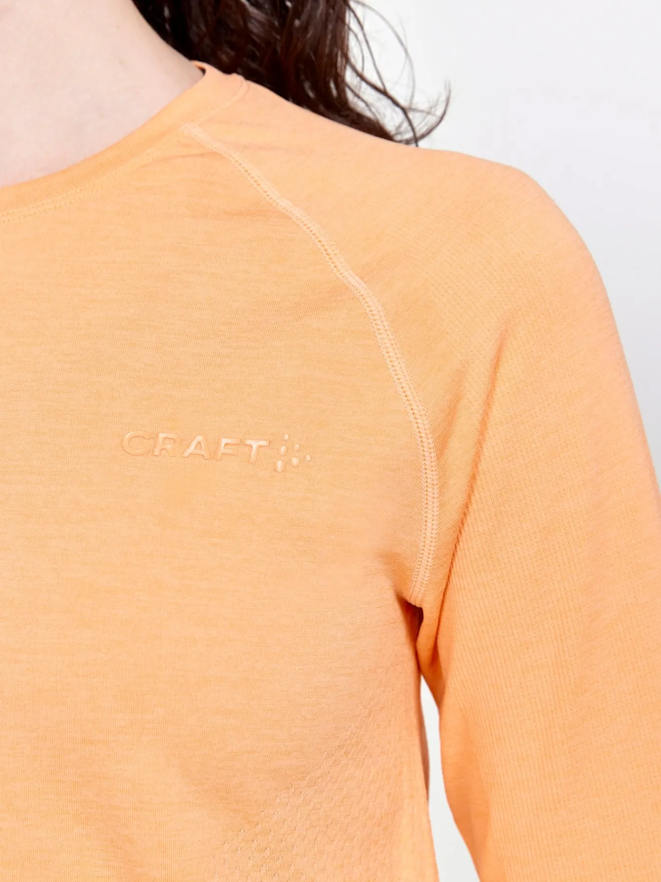 Gensere|Ull- & Superundertøy>Craft Sportswear CORE Dry Active Comfort Ls W Peach