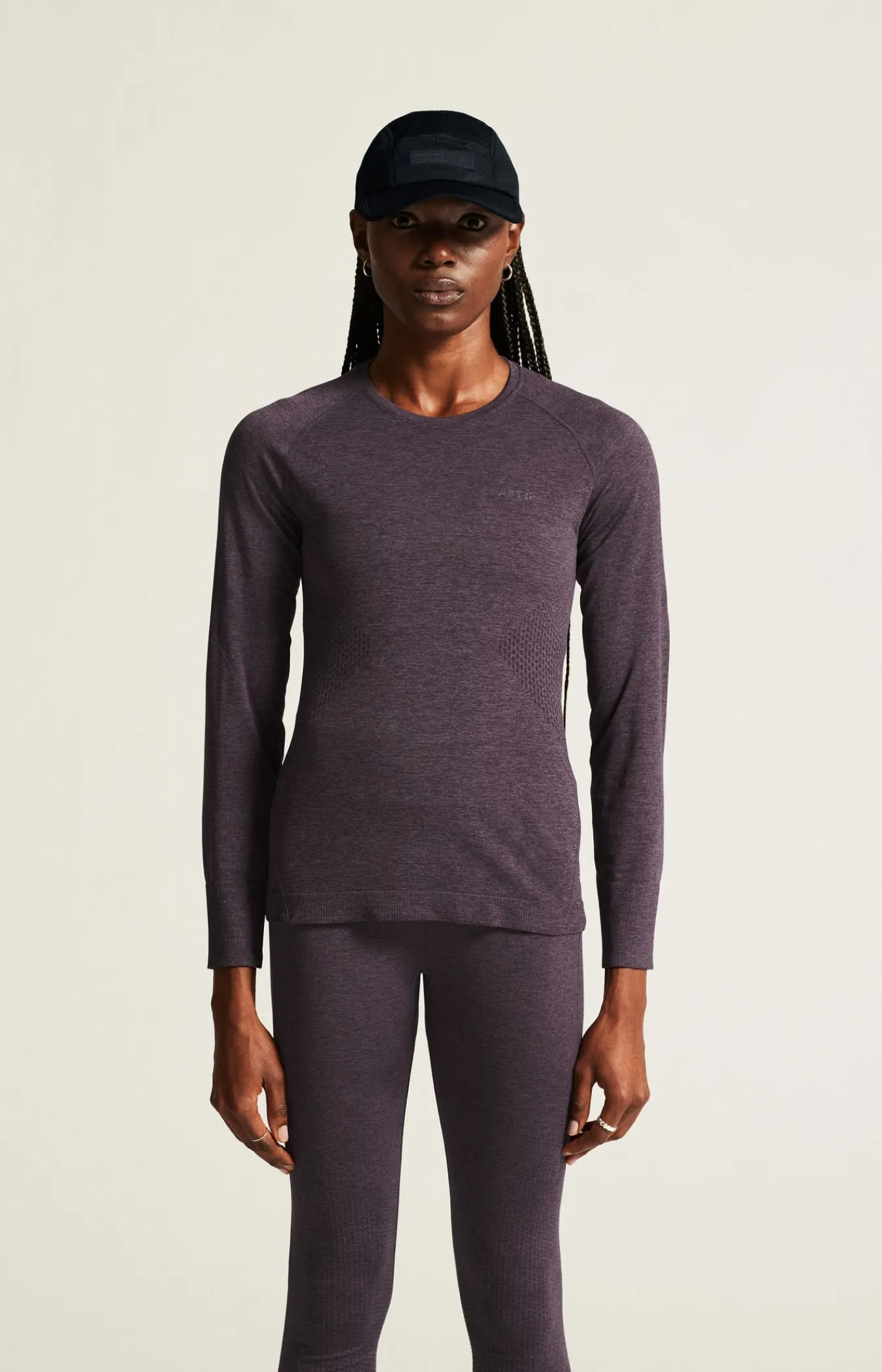 Gensere|Ull- & Superundertøy>Craft Sportswear CORE Dry Active Comfort Ls W Dk Plum