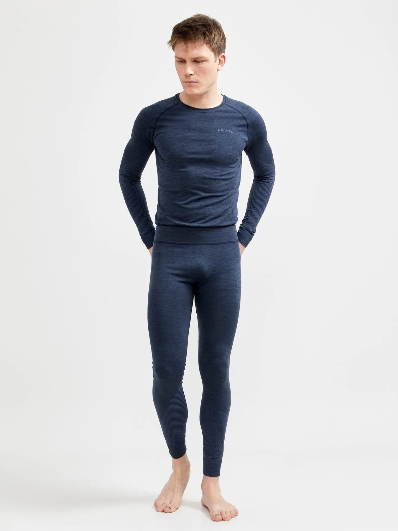 T-Skjorter & Singleter|Ull- & Superundertøy>Craft Sportswear CORE Dry Active Comfort Ls M Blaze