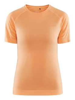 T-Skjorter & Singleter|Ull- & Superundertøy>Craft Sportswear CORE Dry Active Comfort Ss W Peach