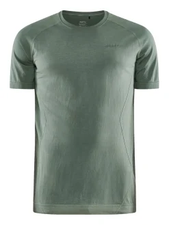 T-Skjorter & Singleter|Ull- & Superundertøy>Craft Sportswear CORE Dry Active Comfort Ss M Moss