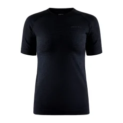T-Skjorter & Singleter|Ull- & Superundertøy>Craft Sportswear CORE Dry Active Comfort Ss W Black
