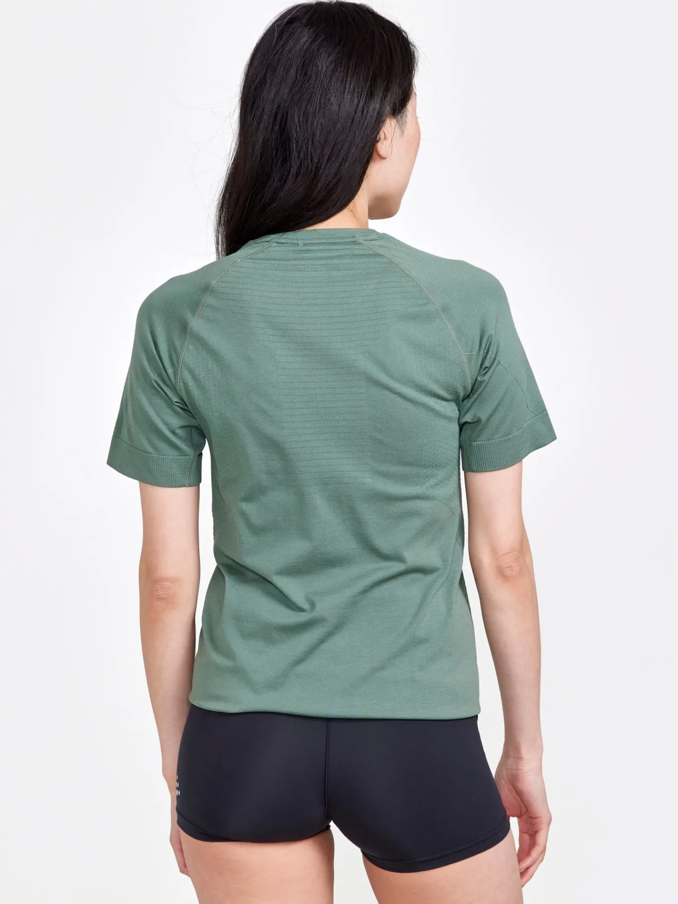 T-Skjorter & Singleter|Ull- & Superundertøy>Craft Sportswear CORE Dry Active Comfort Ss W Moss