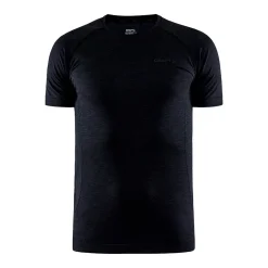 T-Skjorter & Singleter|Ull- & Superundertøy>Craft Sportswear CORE Dry Active Comfort Ss M Black