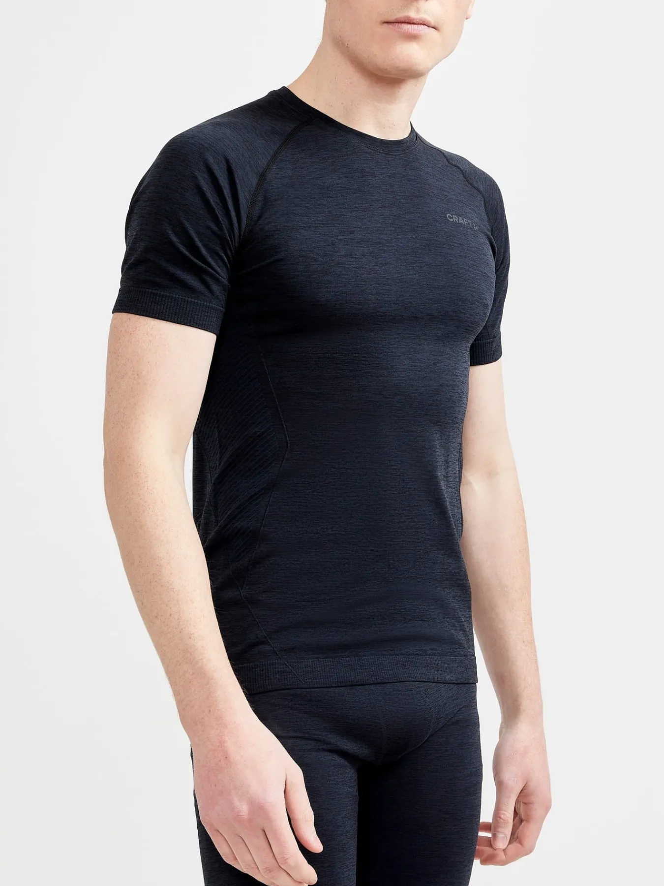 T-Skjorter & Singleter|Ull- & Superundertøy>Craft Sportswear CORE Dry Active Comfort Ss M Black