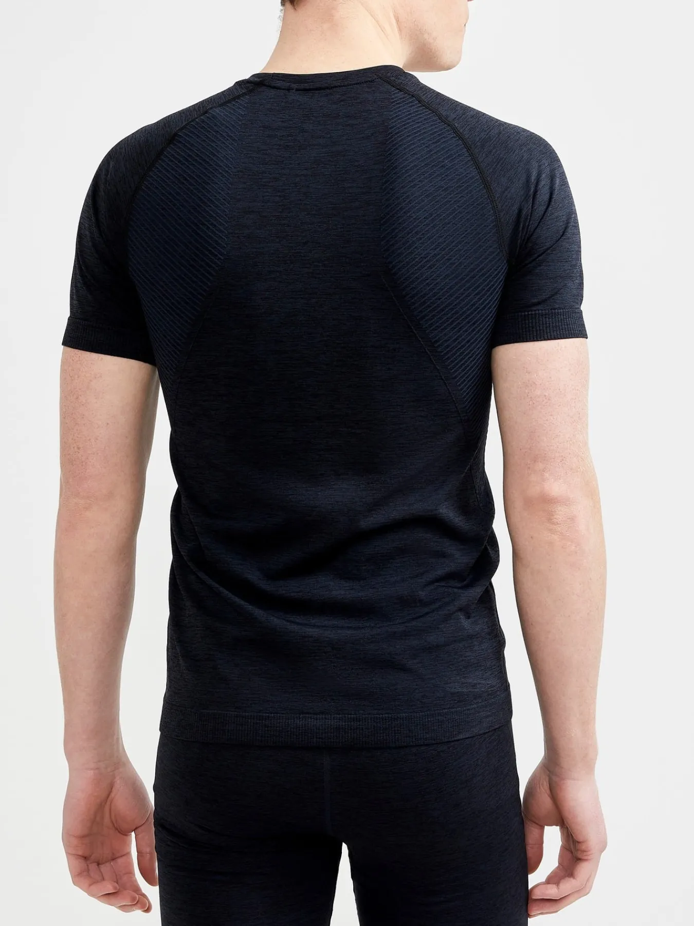 T-Skjorter & Singleter|Ull- & Superundertøy>Craft Sportswear CORE Dry Active Comfort Ss M Black