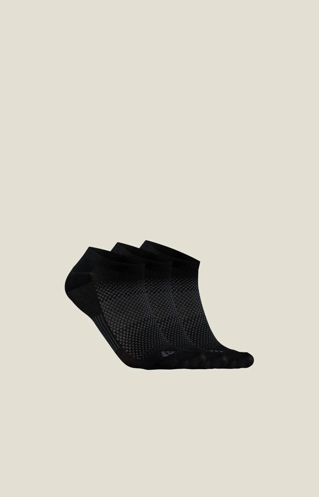 Sokker|Sokker>Craft Sportswear CORE Dry Footies 3-Pack Black