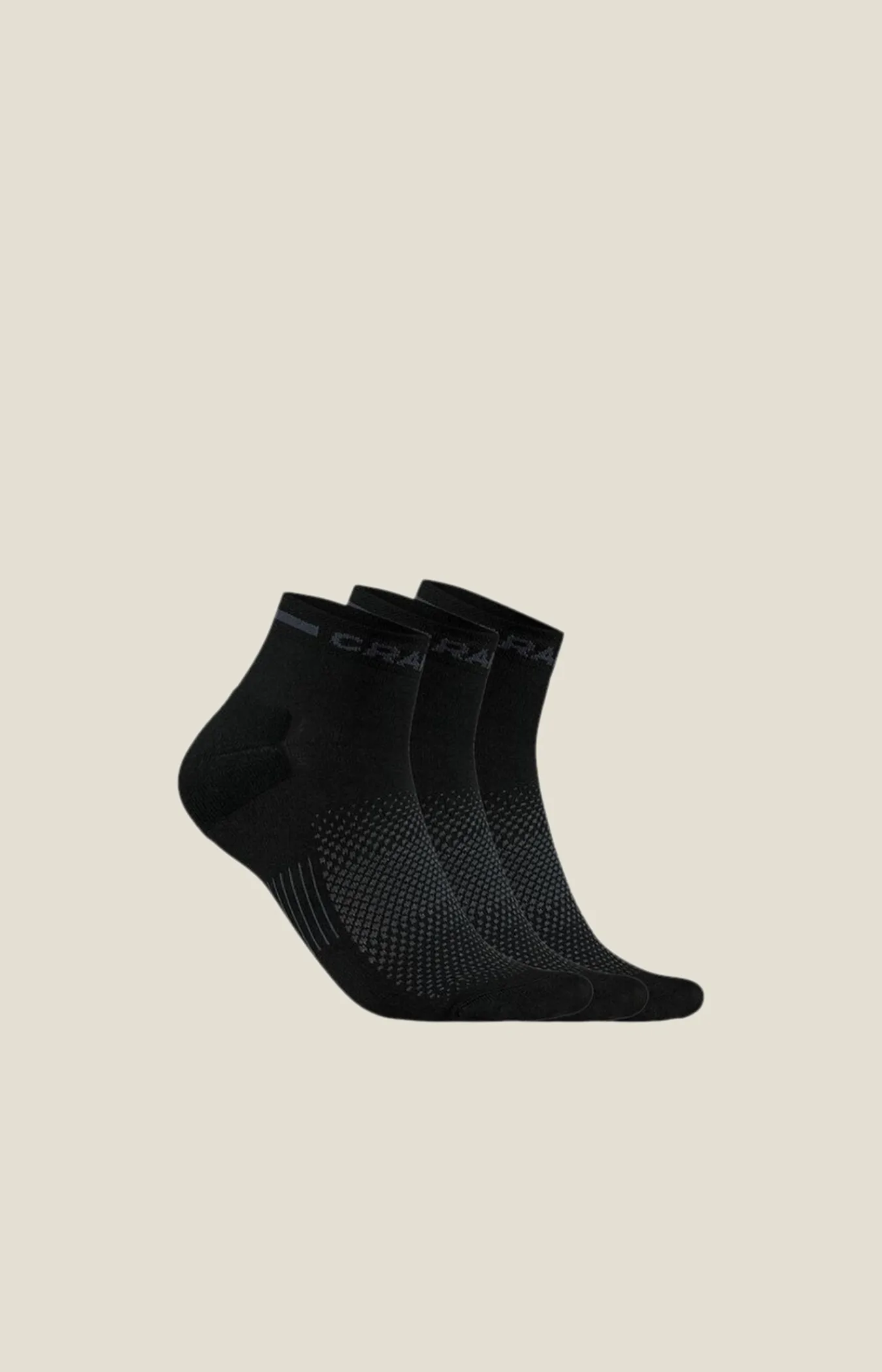 Sokker|Sokker>Craft Sportswear CORE Dry Mid Sock 3-Pack Black