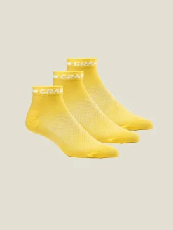 Sokker|Sokker>Craft Sportswear CORE Dry Mid Sock 3-Pack Zest