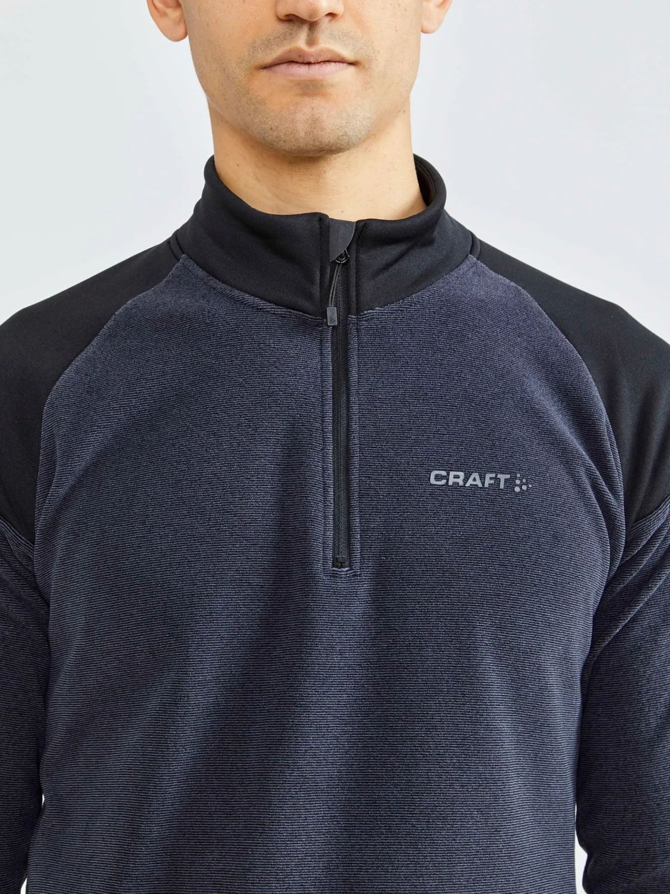 Mellomlag & Fleece|Mellomlag>Craft Sportswear CORE Edge Thermal midlayer M BLACK-ASPHALT