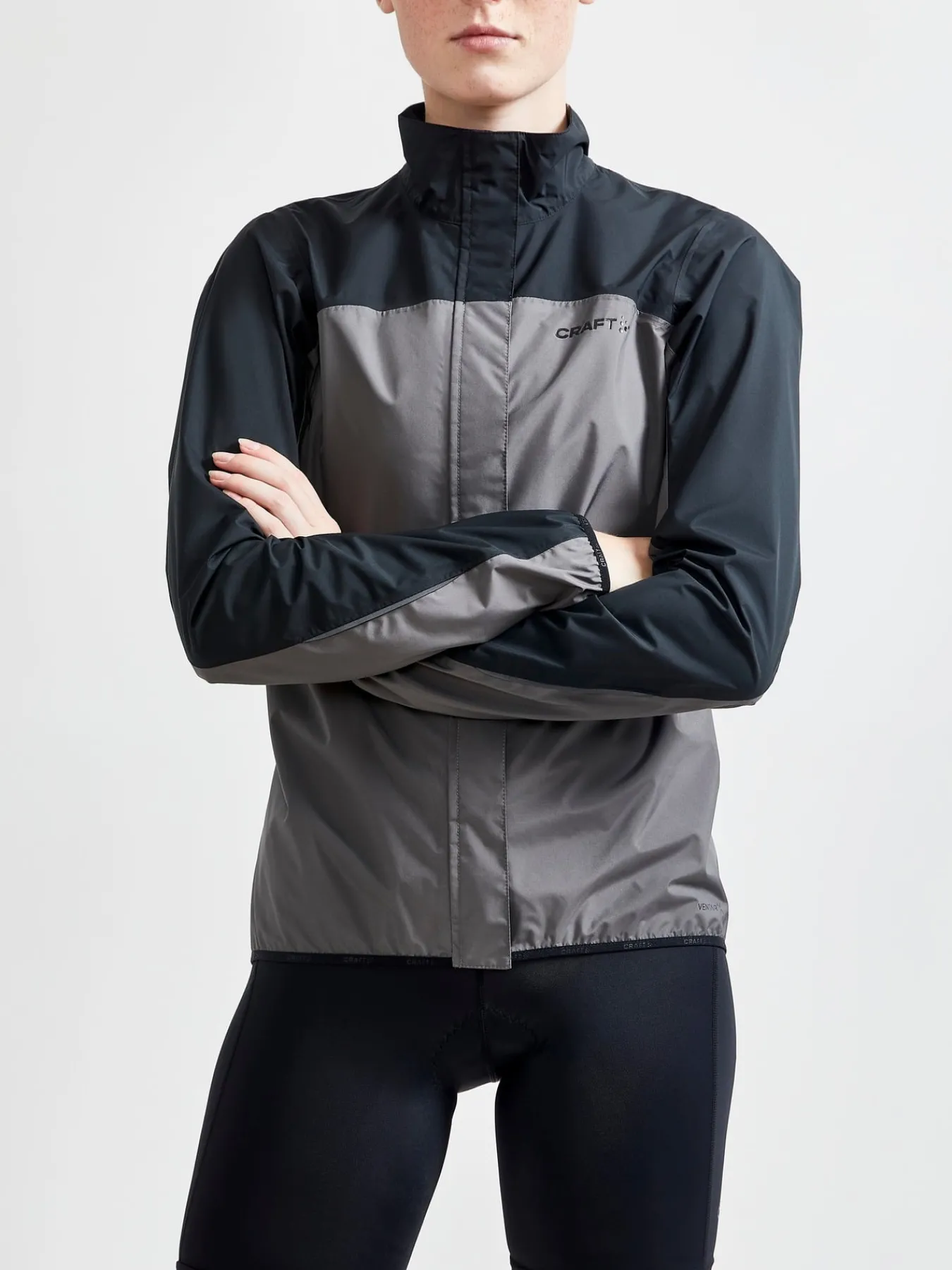 Jakker & Vester|Sykling>Craft Sportswear Core Endur Hydro Jacket W Black-Granite