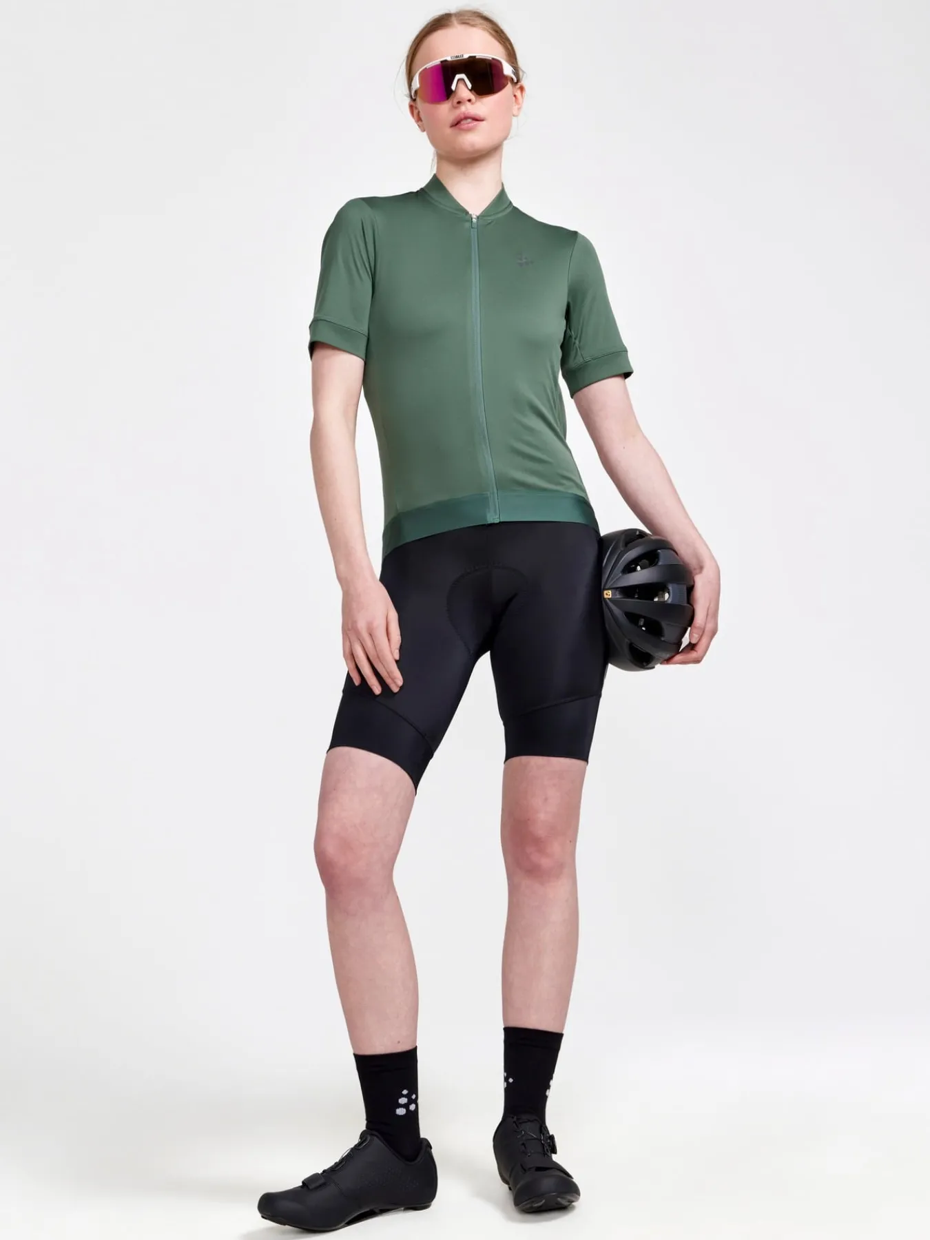 T-Skjorter & Singleter|Sykling>Craft Sportswear CORE Essence Jersey Regular Fit W Moss