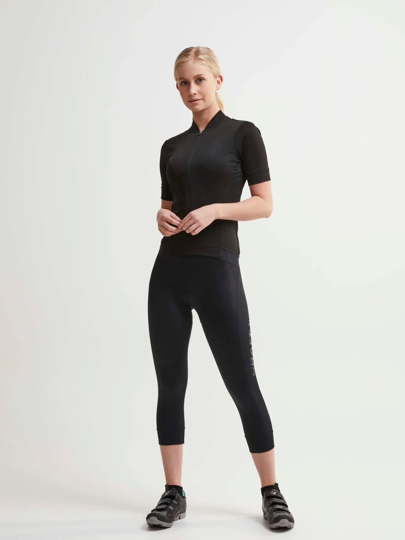 Tights|Sykling>Craft Sportswear CORE Essence Jersey Tight Fit W Black