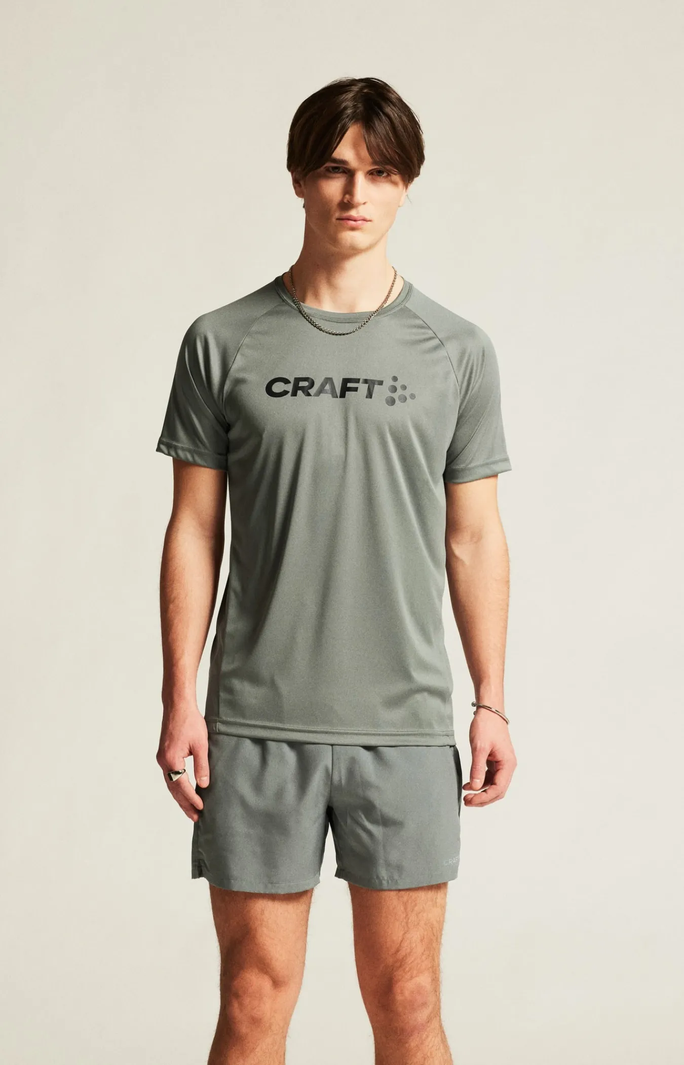 T-Skjorter & Singleter|Trening>Craft Sportswear CORE Essence Logo Tee M Leaf