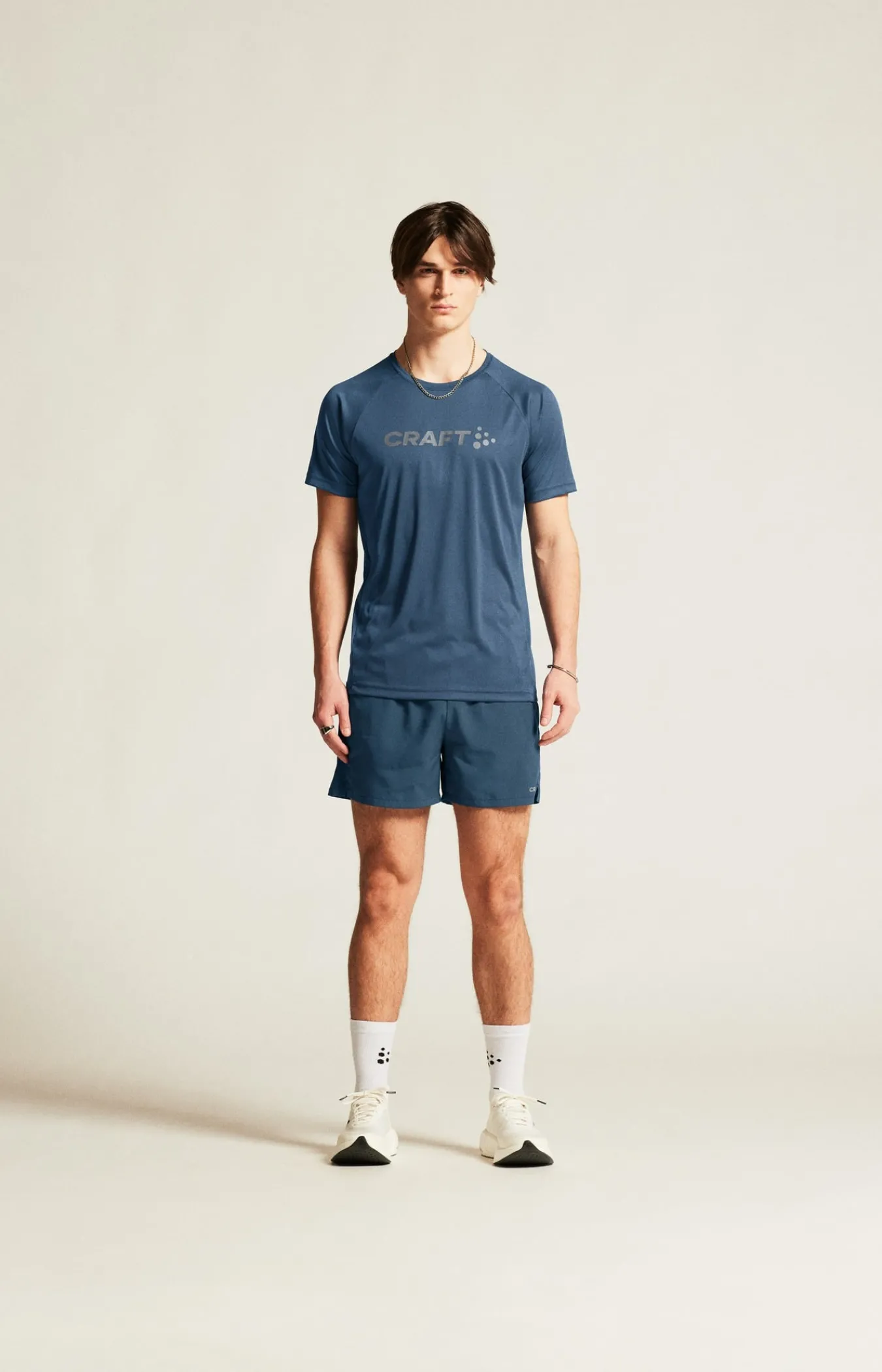 T-Skjorter & Singleter|Trening>Craft Sportswear CORE Essence Logo Tee M Lake