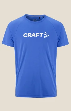 T-Skjorter & Singleter|Trening>Craft Sportswear CORE Essence Logo Tee M Ink Blue