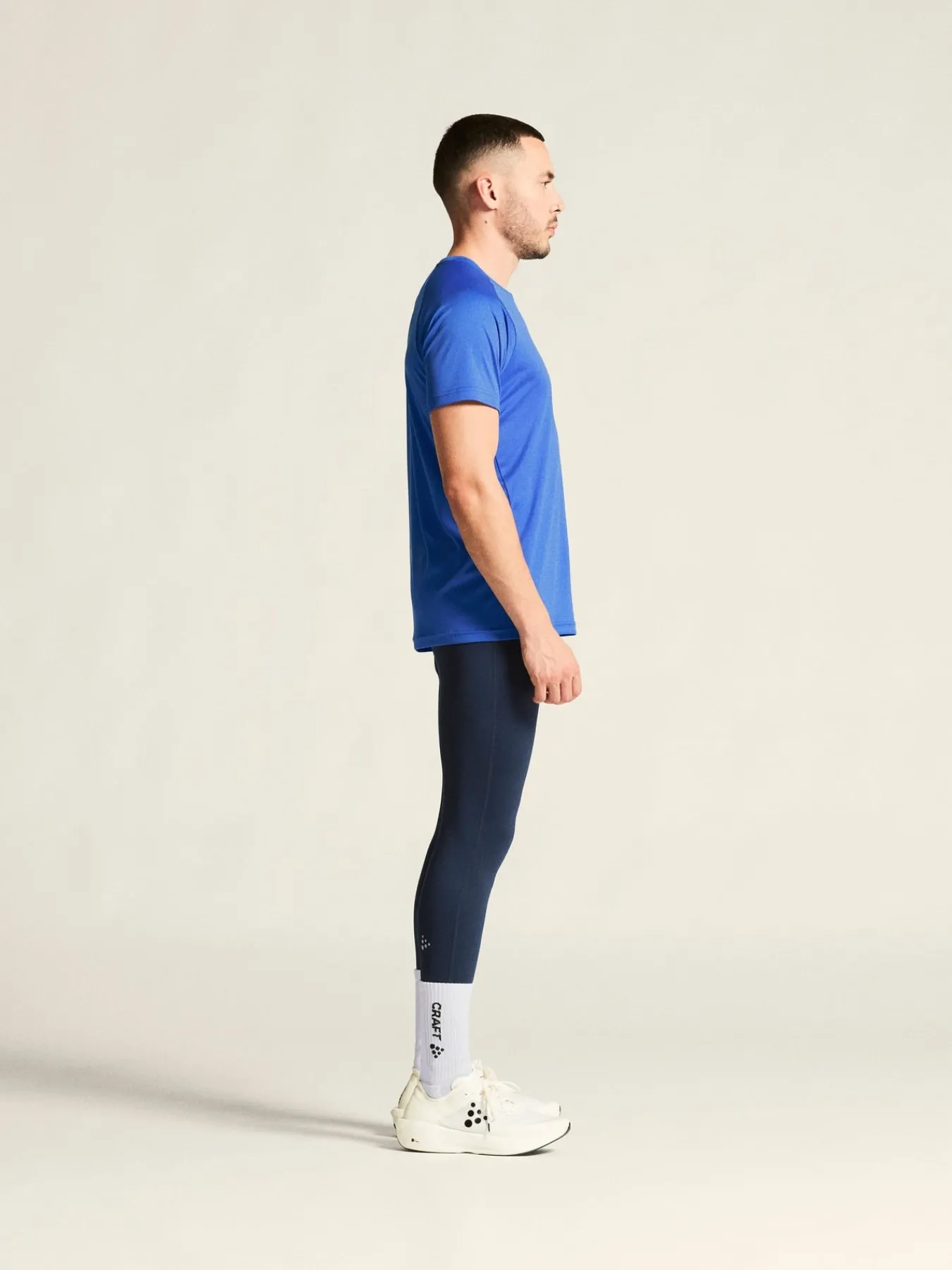 T-Skjorter & Singleter|Trening>Craft Sportswear CORE Essence Logo Tee M Ink Blue