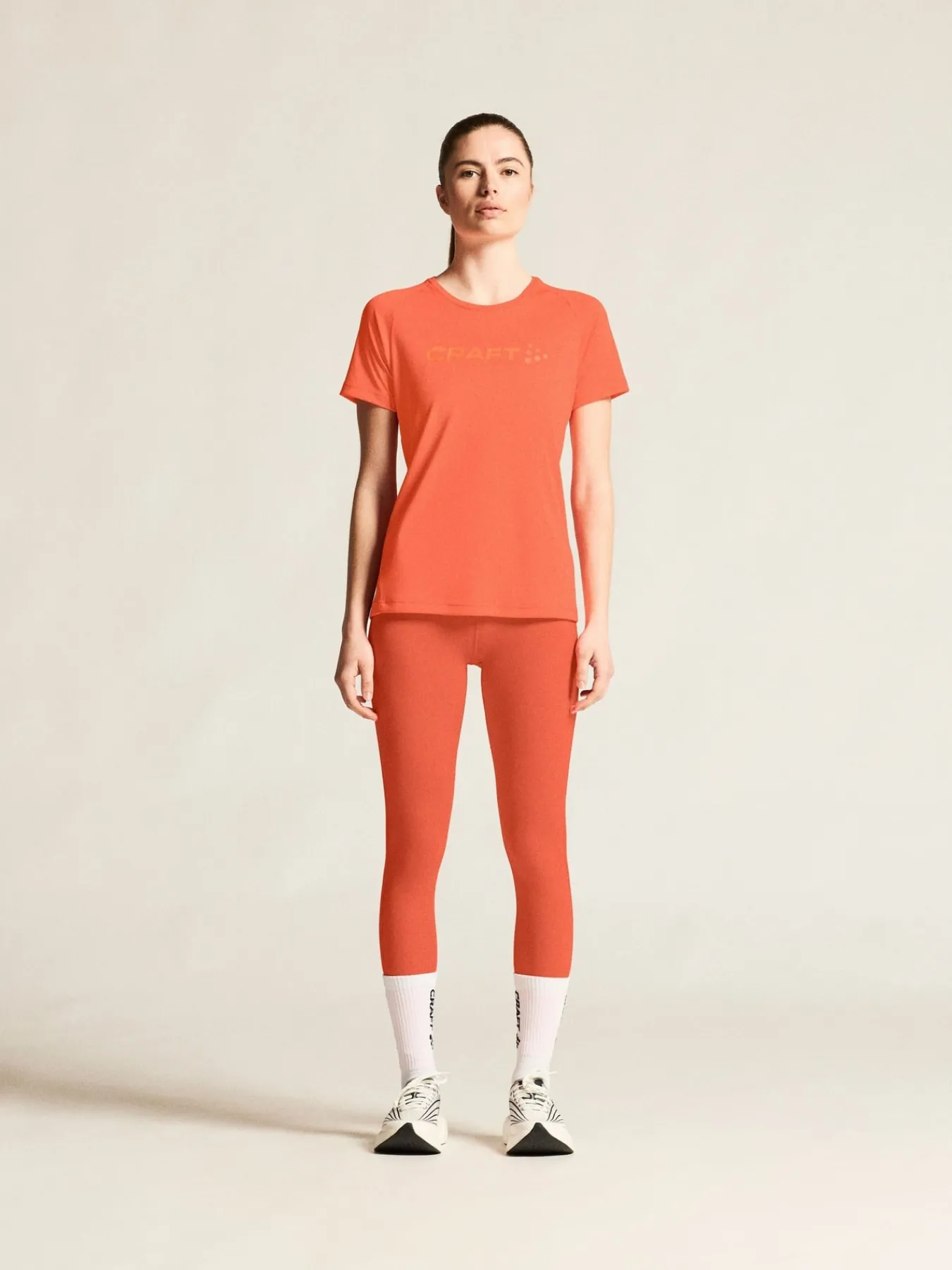T-Skjorter & Singleter|Trening>Craft Sportswear CORE Essence Logo Tee W Trace