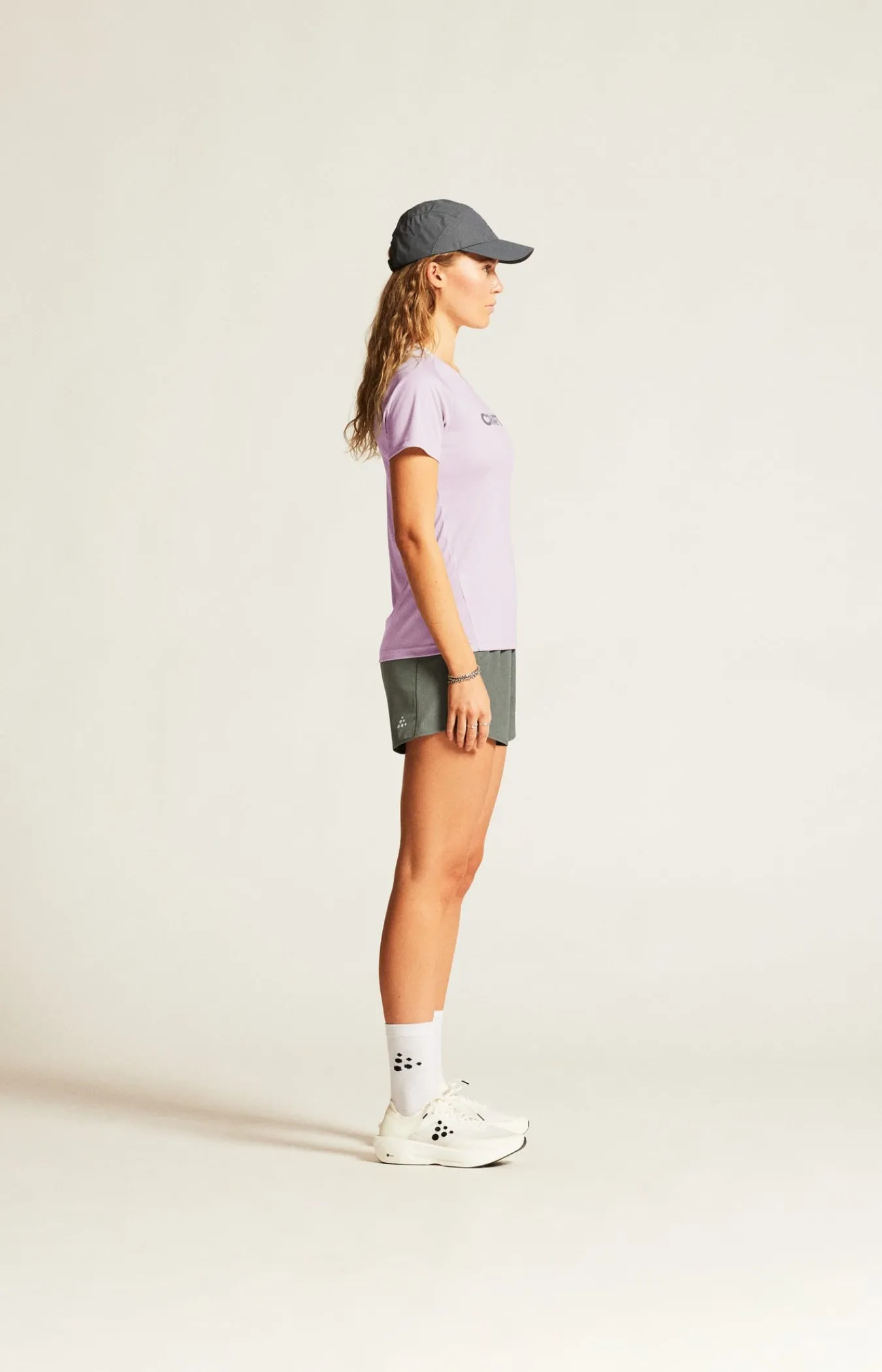 T-Skjorter & Singleter|Trening>Craft Sportswear CORE Essence Logo Tee W Aster