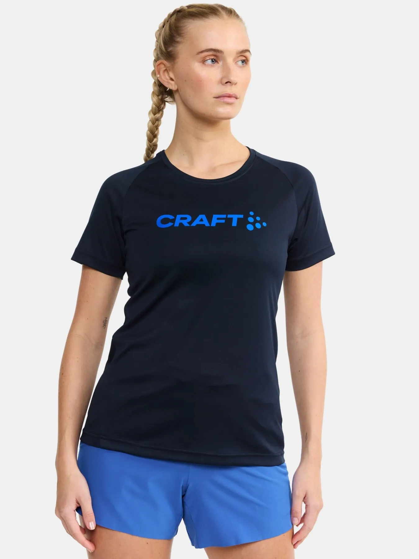 T-Skjorter & Singleter|Trening>Craft Sportswear CORE Essence Logo Tee W Blaze-Jump