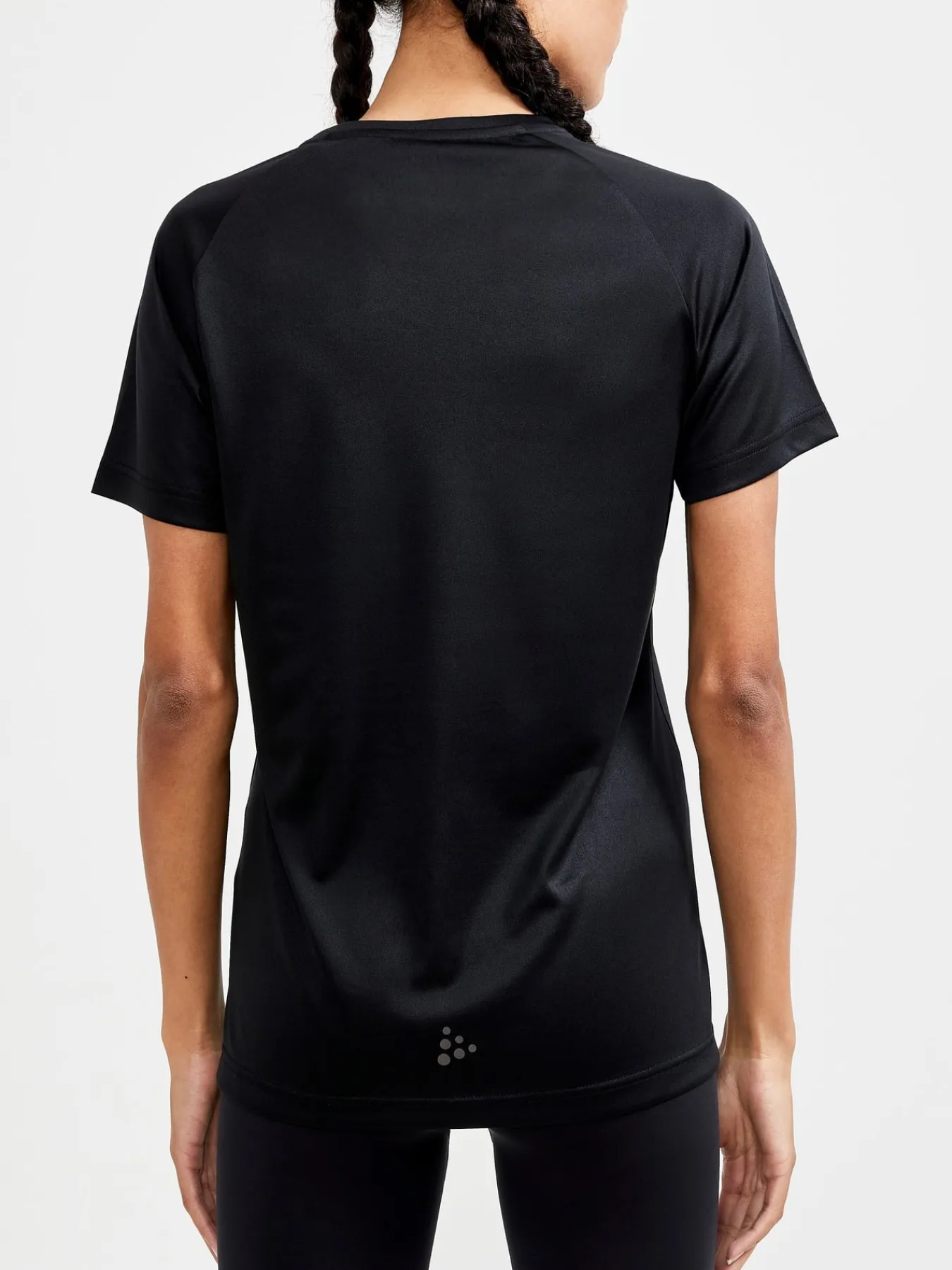 T-Skjorter & Singleter|Trening>Craft Sportswear CORE Essence Logo Tee W Black