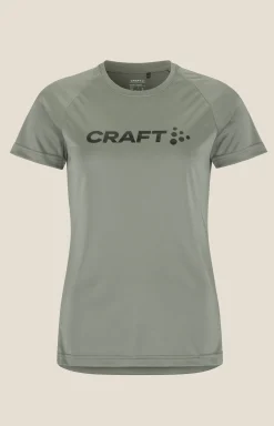 T-Skjorter & Singleter|Trening>Craft Sportswear CORE Essence Logo Tee W Leaf