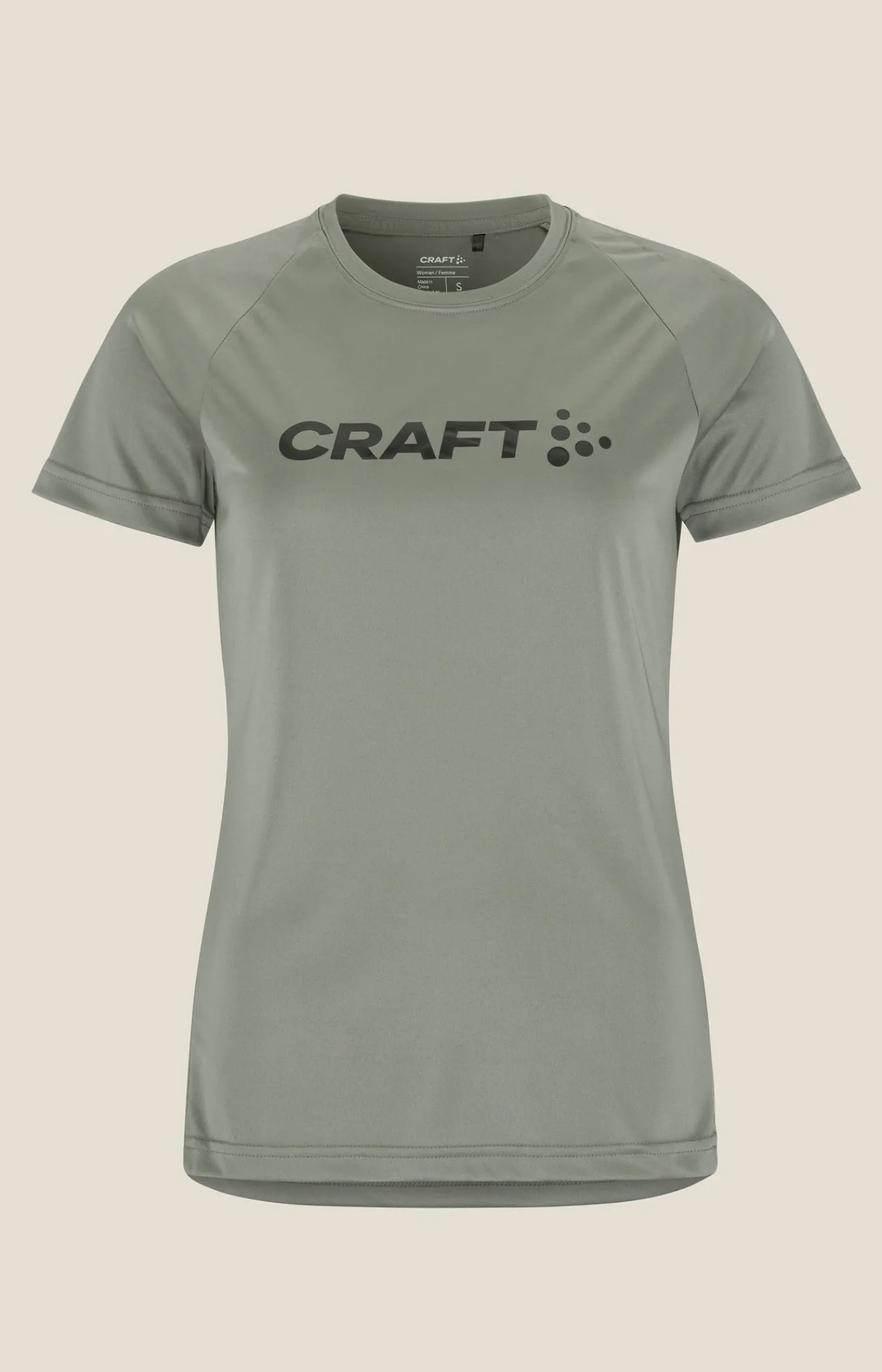 T-Skjorter & Singleter|Trening>Craft Sportswear CORE Essence Logo Tee W Leaf