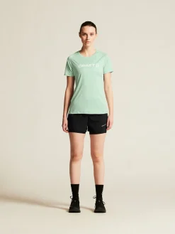 T-Skjorter & Singleter|Trening>Craft Sportswear CORE Essence Logo Tee W Plexi