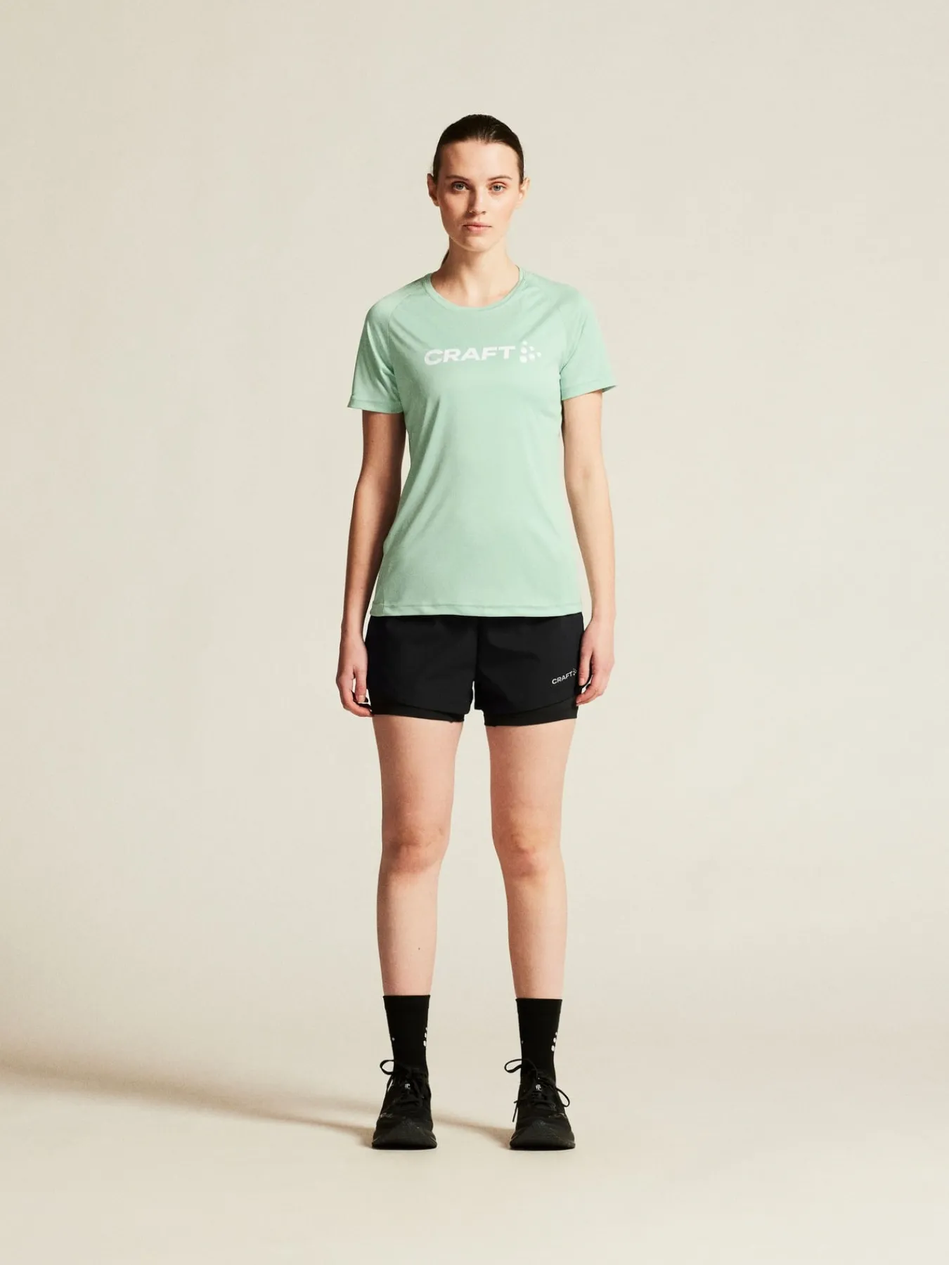 T-Skjorter & Singleter|Trening>Craft Sportswear CORE Essence Logo Tee W Plexi