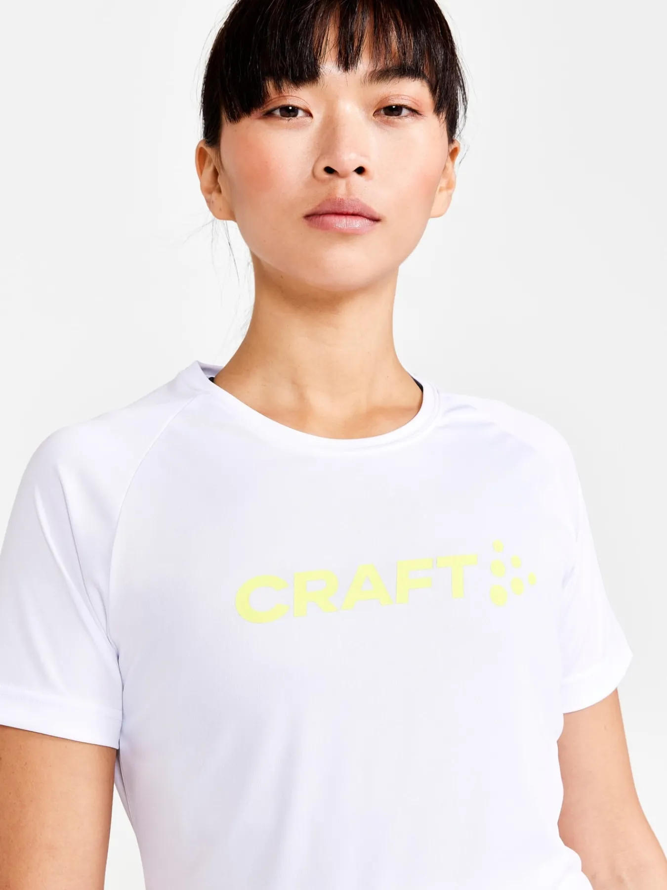 T-Skjorter & Singleter|Trening>Craft Sportswear CORE Essence Logo Tee W White