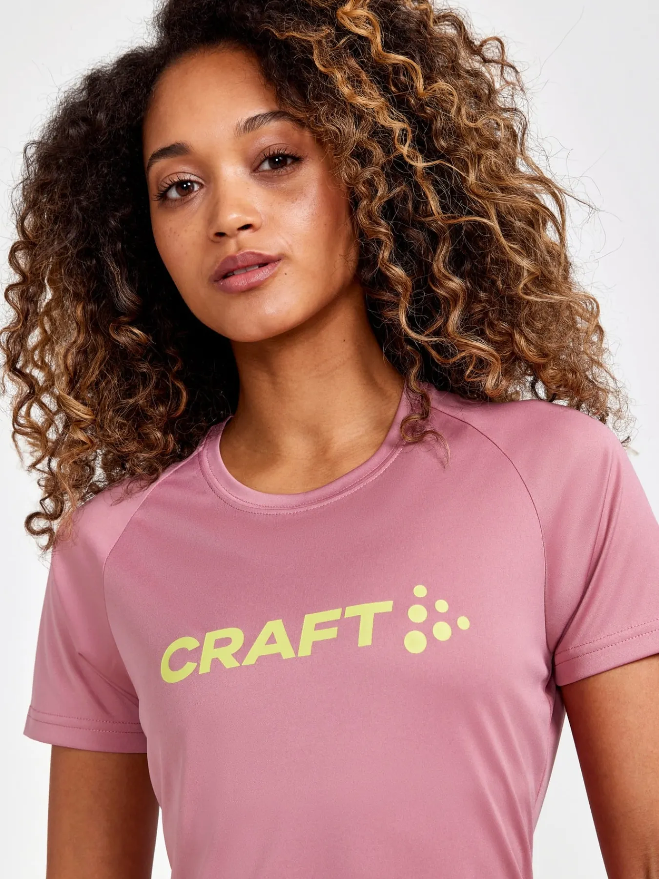T-Skjorter & Singleter|Trening>Craft Sportswear CORE Essence Logo Tee W Dawn