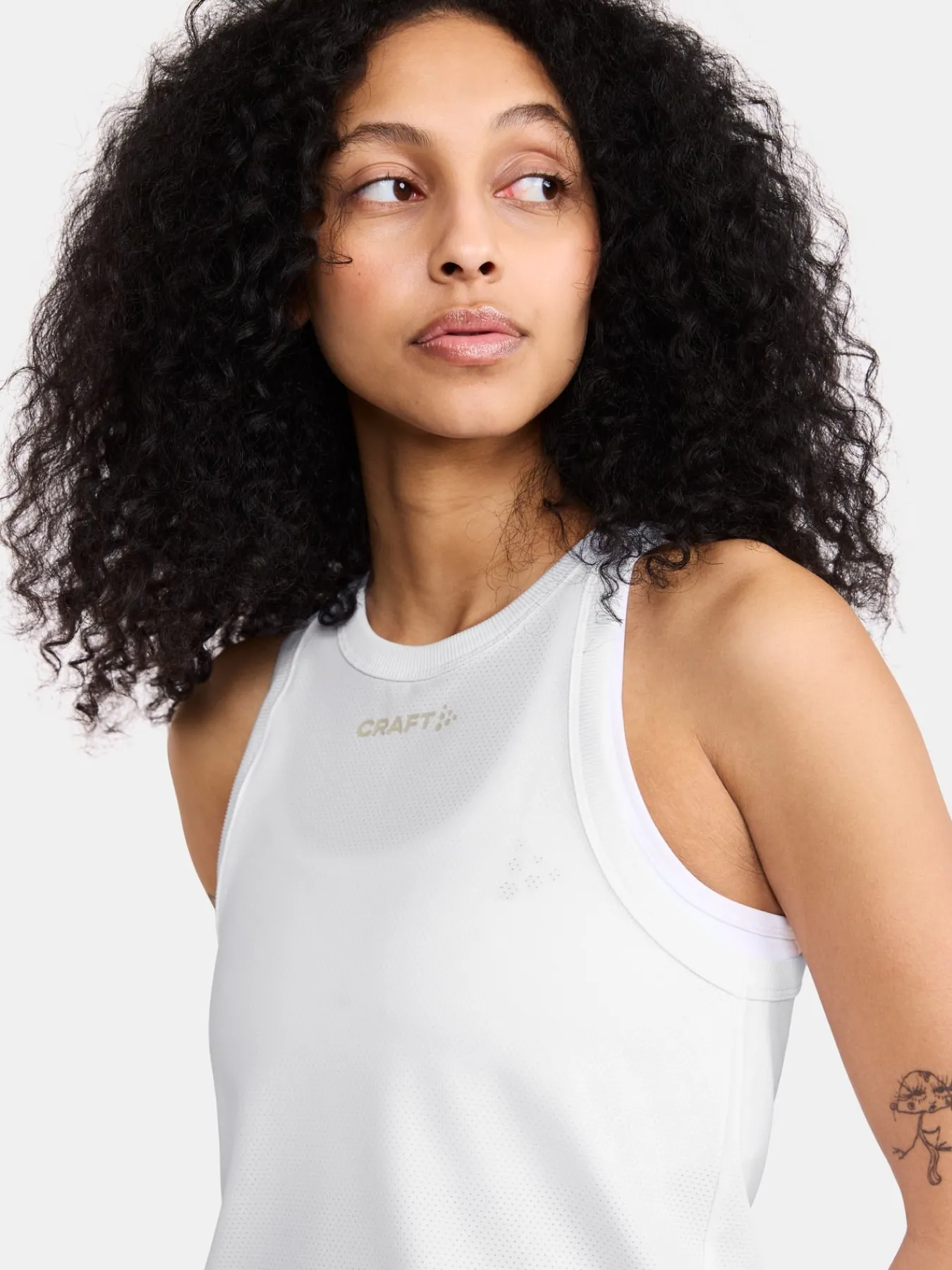 T-Skjorter & Singleter|Løping>Craft Sportswear CORE Essence Mesh Singlet W White