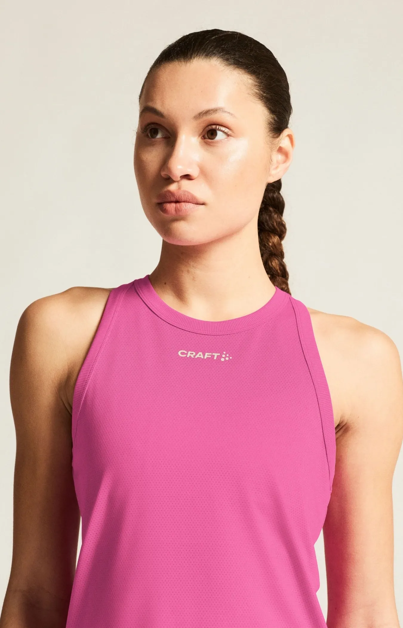 T-Skjorter & Singleter|Løping>Craft Sportswear CORE Essence Mesh Singlet W Magenta