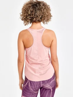 T-Skjorter & Singleter|Løping>Craft Sportswear CORE Essence Singlet W Bleikur